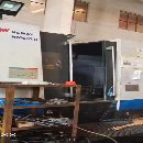 工厂出售钮威63TS卧式加工中心一台，2017年发那克0i一MF系统，工.