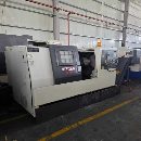 友佳350数控车床，8寸卡盘，8工位重型刀塔，带尾座，.