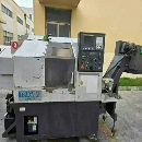 小几万！津上M42数控车床，两轴硬轨，6寸卡盘，12工位.