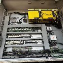 沈阳产VTC8080数控立车，发那科TD系统，回转直径一米.