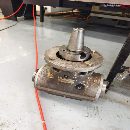 新到一台纽威4028数控龙门发那科MFPLUS系统两线一硬导.