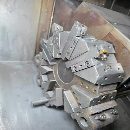 台湾原装伍将VT-17L车床，配三菱70系统，8寸卡盘，8工.